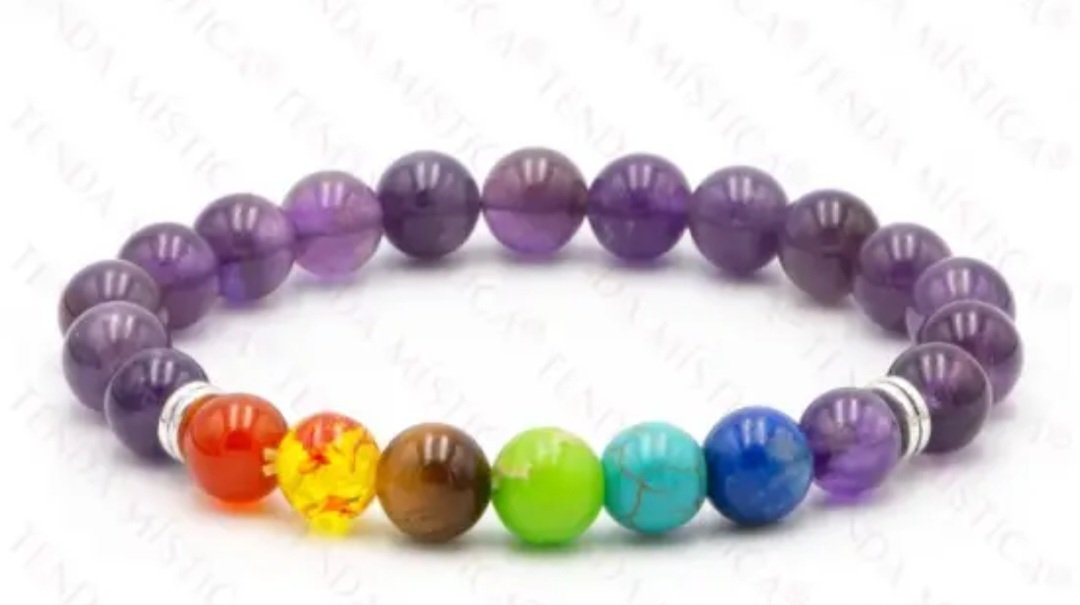 Ametisti chakrat rannekoru 8mm