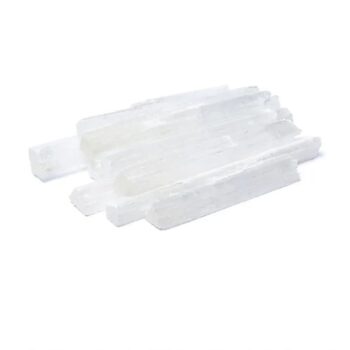 Seleniittisauva raakapala 12cm