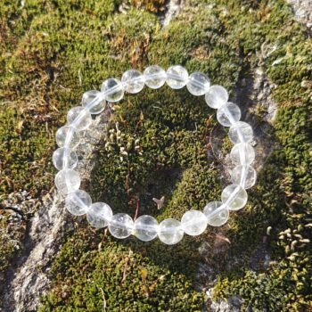 Vuorikristalli rannekoru