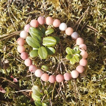 Vaaleanpunainen aventuriini rannekoru