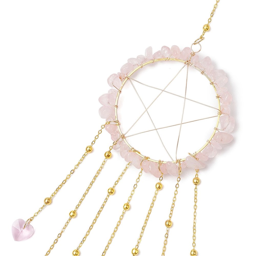 Ruusukvartsi suncatcher - Image 3